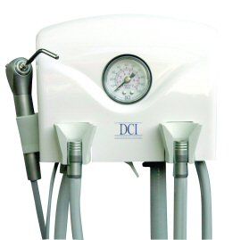 DCI III Wall / Cabinet Manual Dental Unit for 2 Handpieces & 1 Syringe 4502
