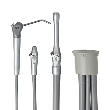 DCI Dental Precision Comfort Assistant's Package, HVE, SE, SYR & Canister #5363